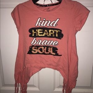 Girls blouse/short set